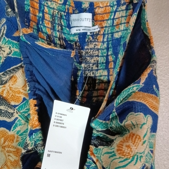 Urban Outfitters Kamaryn Tie Front Midi Dress Sleeveless Women M - Picture 5 of 12